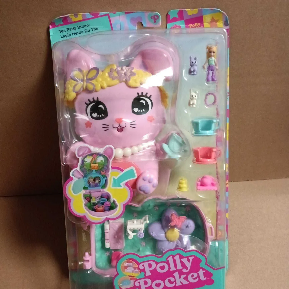POLLY POCKET TEA PARTY BUNNY PLAYSET 