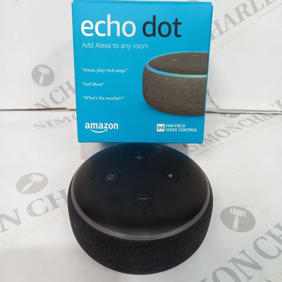 BOXED AMAZON ECHO DOT SPEAKER
