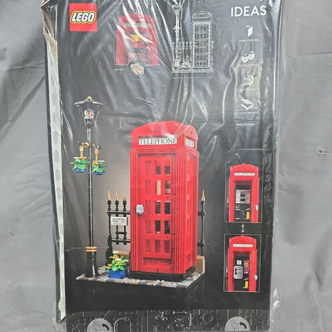 LEGO IDEAS RED LONDON TELEPHONE BOX SET 21347