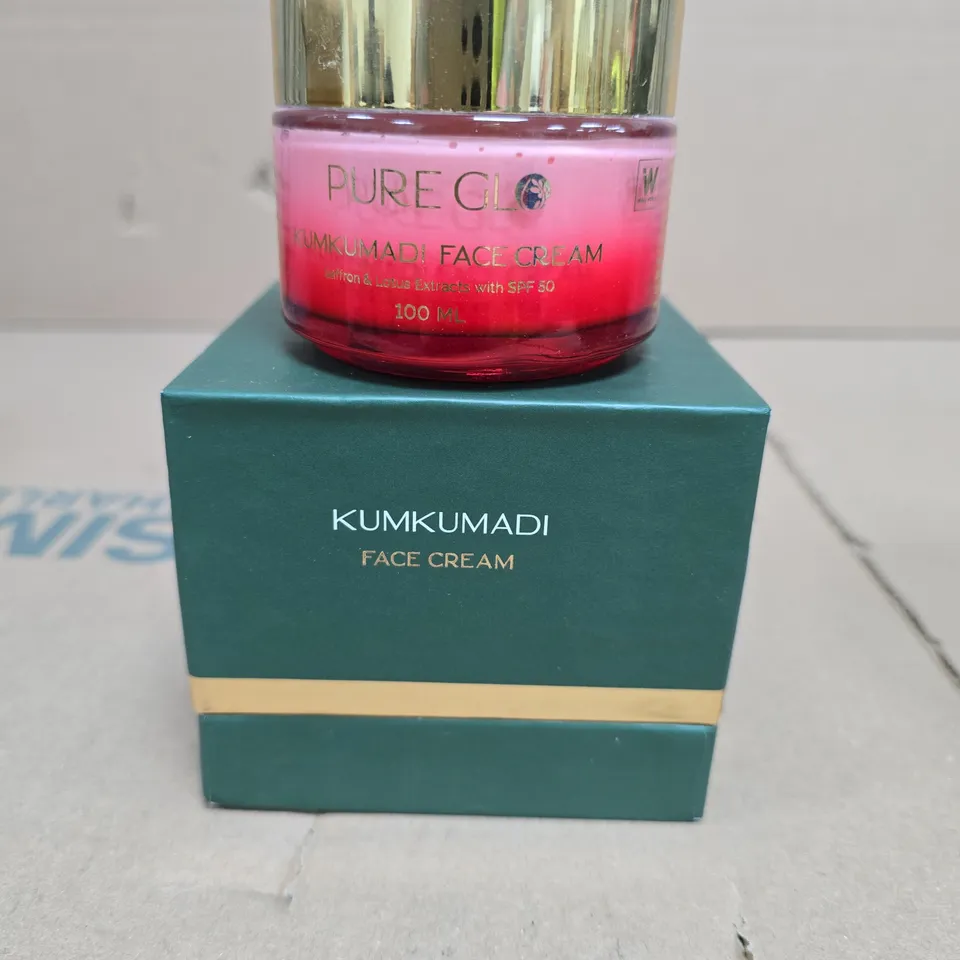 PURE GLO KUMKUMADI NIGHT GEL – 100 ML, BOXED