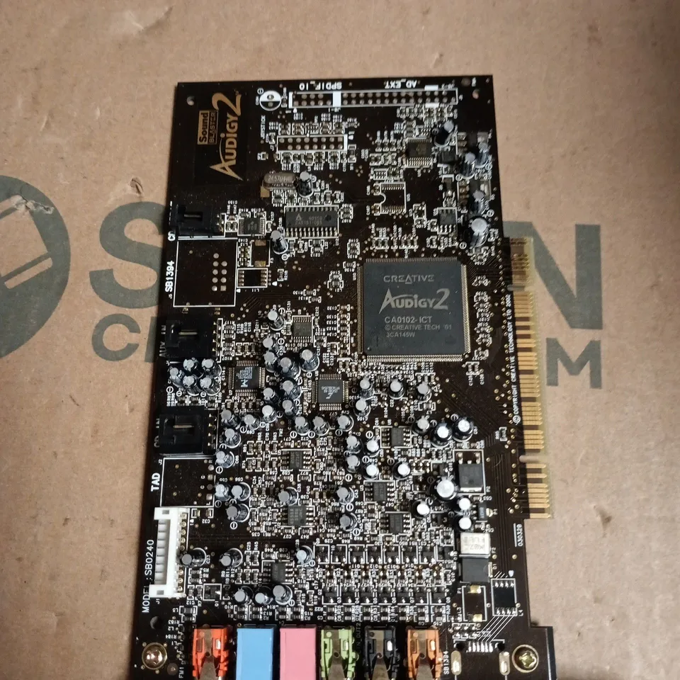 CREATIVE SOUND BLASTER AUDIGY2 PCI SOUND CARD 