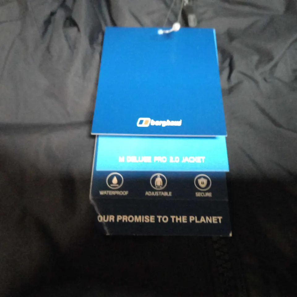 BERGHAUS BLACK WATERPROOF JACKET - XXL