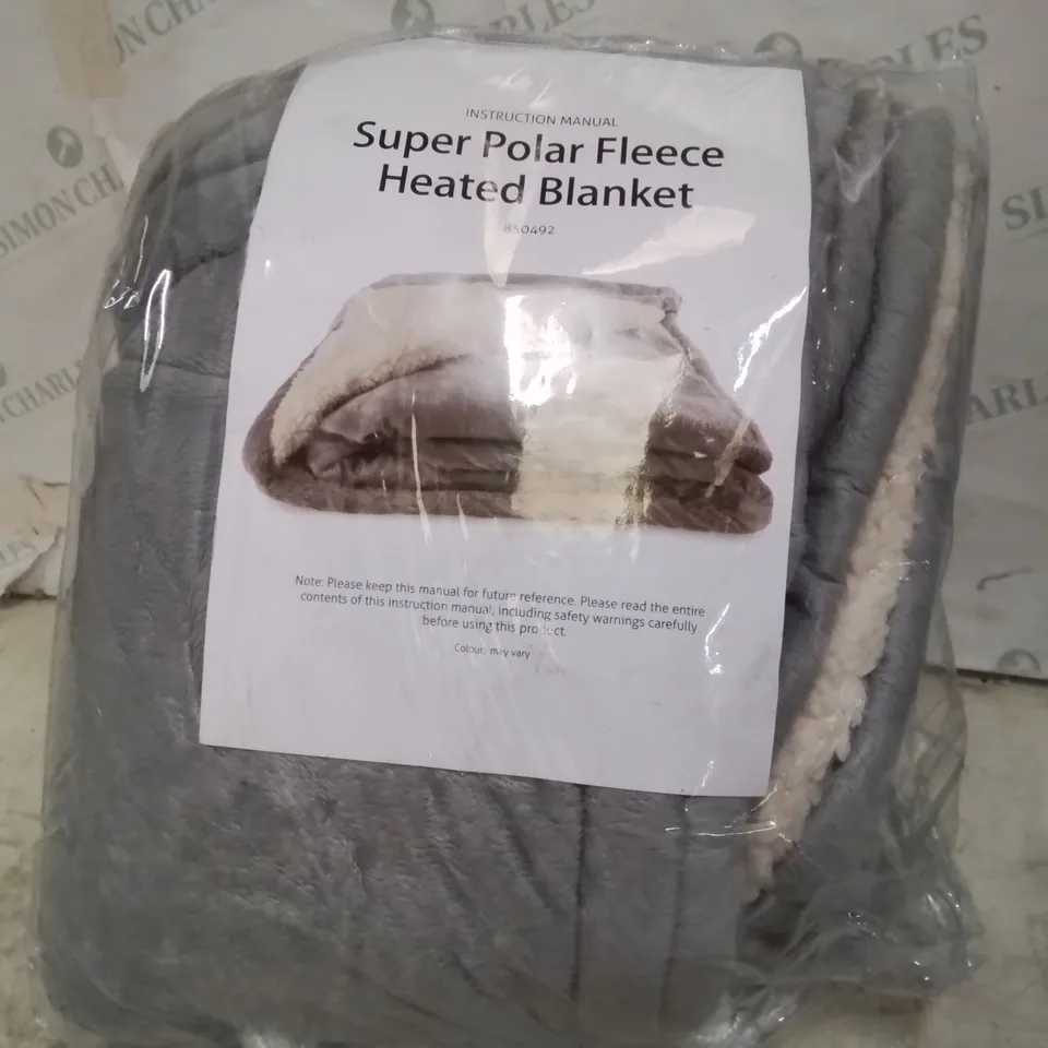 SUPER POLAR ELECTRIC FLEECE 160 X 120 CM BLANKET