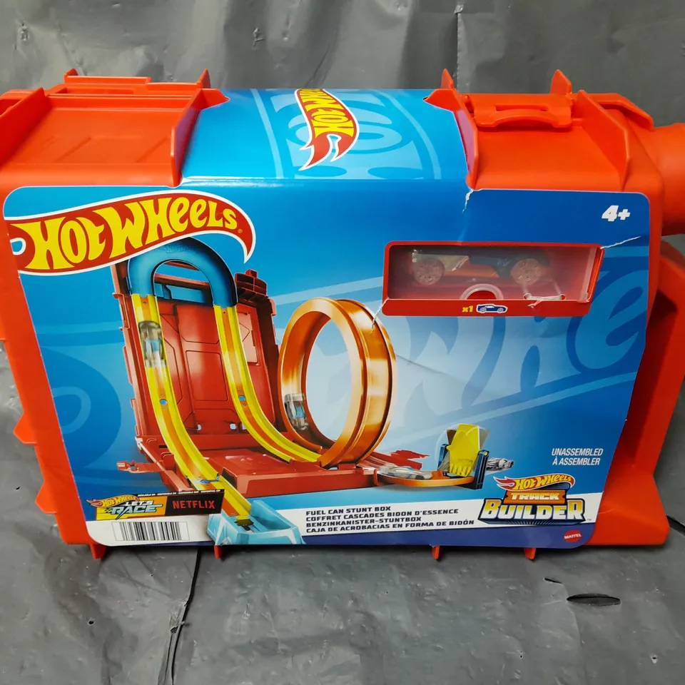 BOXED HOTWHEELS FUEL CAN STUNT BOX