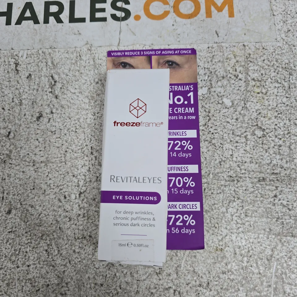 FREEZE FRAME REVITALEYES EYE SOLUTIONS – 15ML 