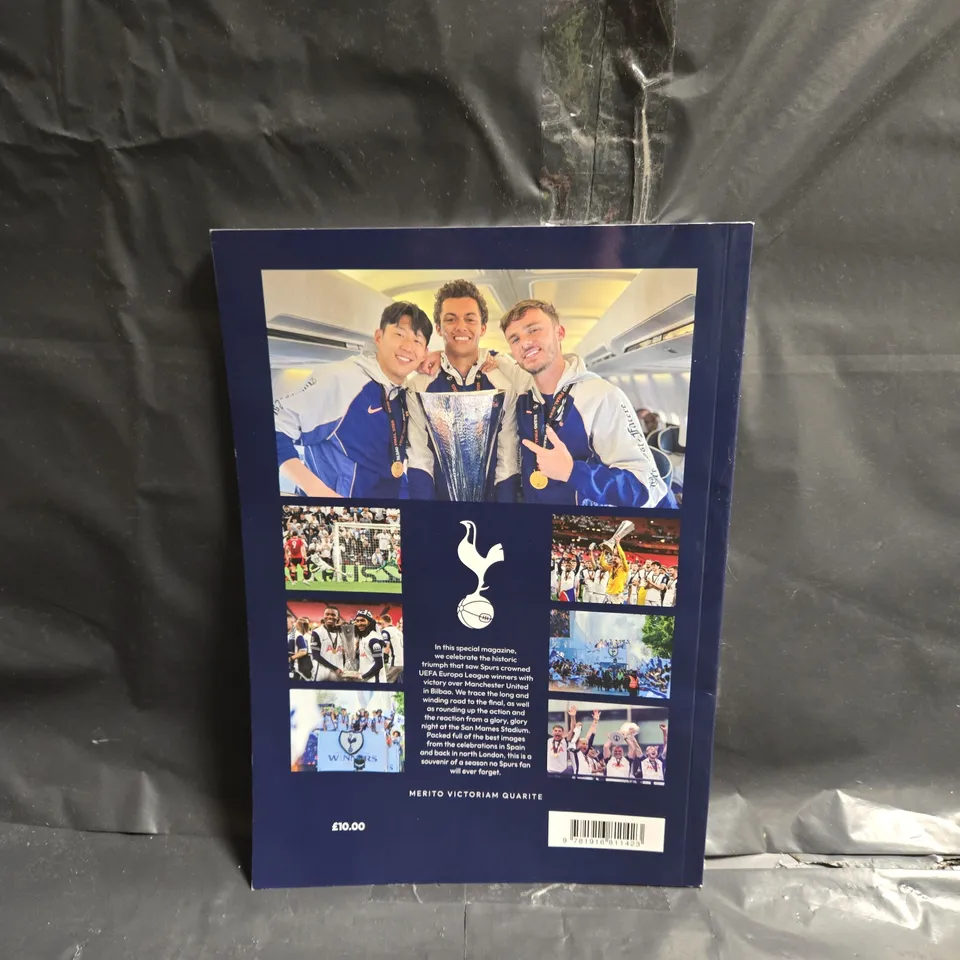 TOGETHER TO GLORY EUFA EUROPA LEAGUE WINNERS 2025 OFFICIAL COMMEMORATIVE MAGAZINE