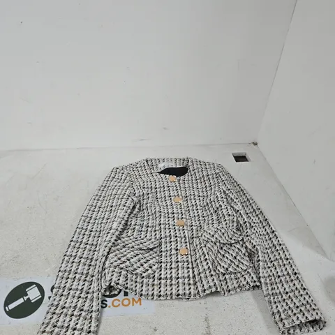 HELENE BERMAN LONDON TWEED JACKET, UK 12