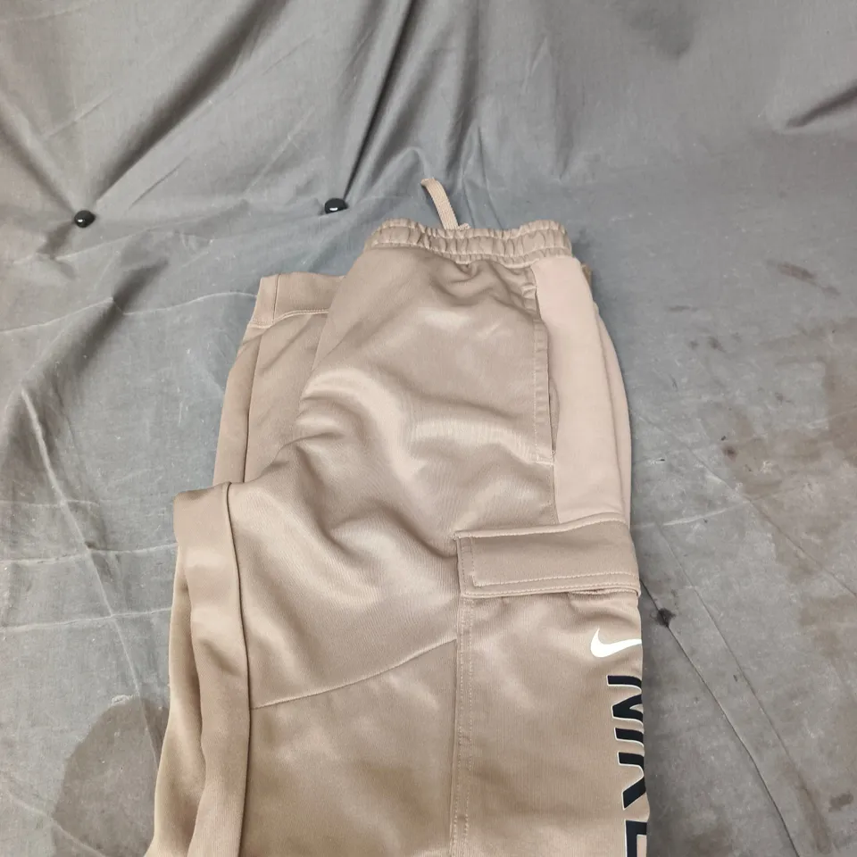 NIKE GOLD JOGGERS – SIZE S – MEN’S SPORTSWEAR