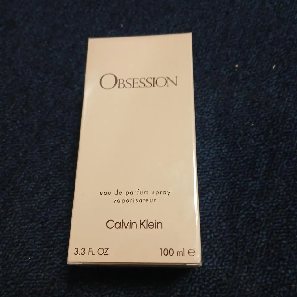BOXED AND SEALED CALVIN KLEIN OBSESSION EAU DE PARFUM 100ML