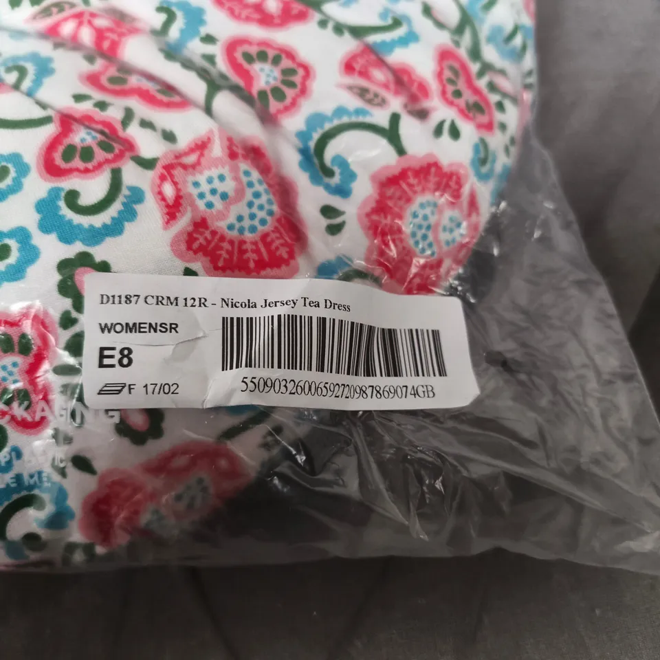 BODEN NICOLA JERSEY TEA DRESS – SIZE 12R