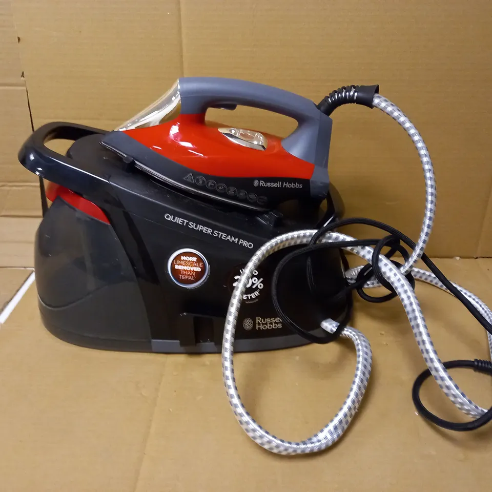 RUSSELL HOBBS QUIET SUPER STEAM PRO IRON