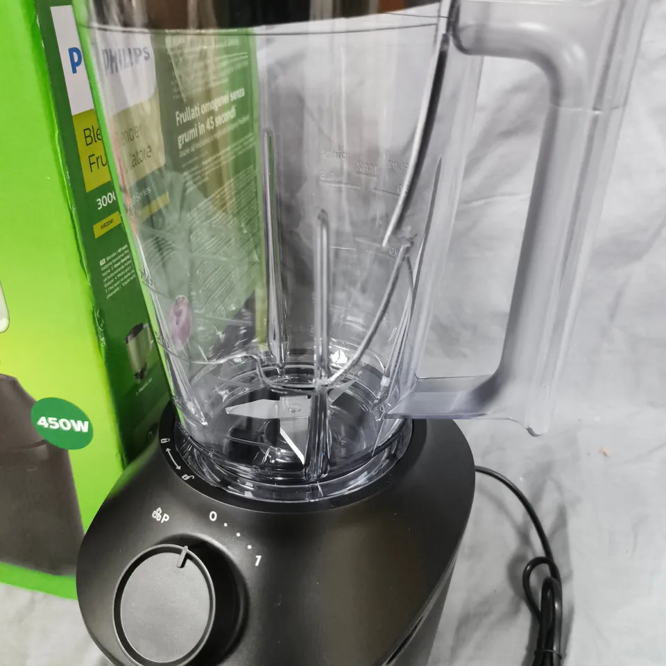 PHILIPS BLENDER 450W 3000 SERIES – BLACK