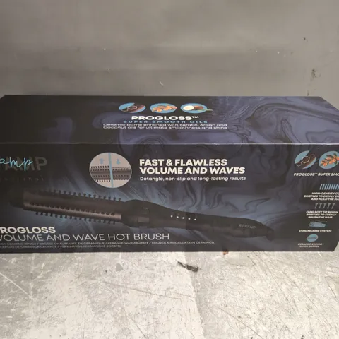 BOXED REVAMP PROGLOSS VOLUME AND WAVE HOT BRUSH BR-1350-GB