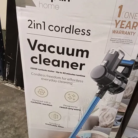 BOXED KEPLIN 2IN1 CORDLESS VACUUM CLEANER 