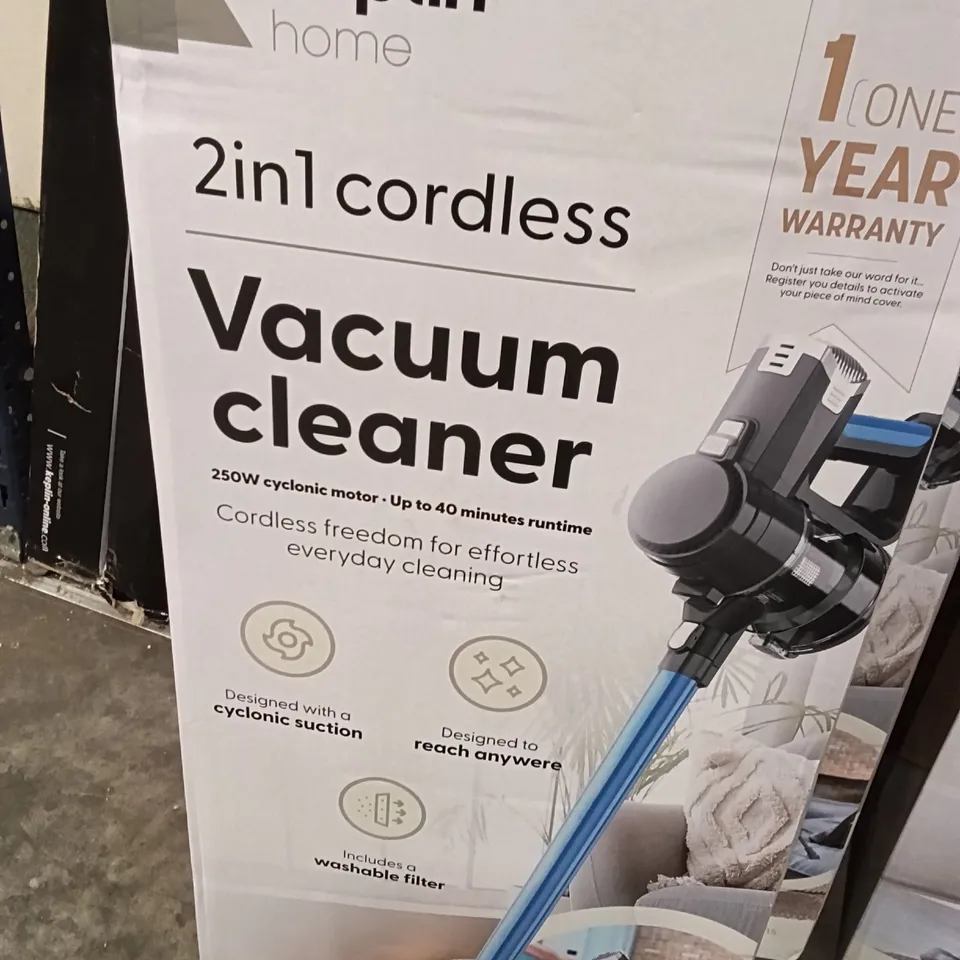 BOXED KEPLIN 2IN1 CORDLESS VACUUM CLEANER 