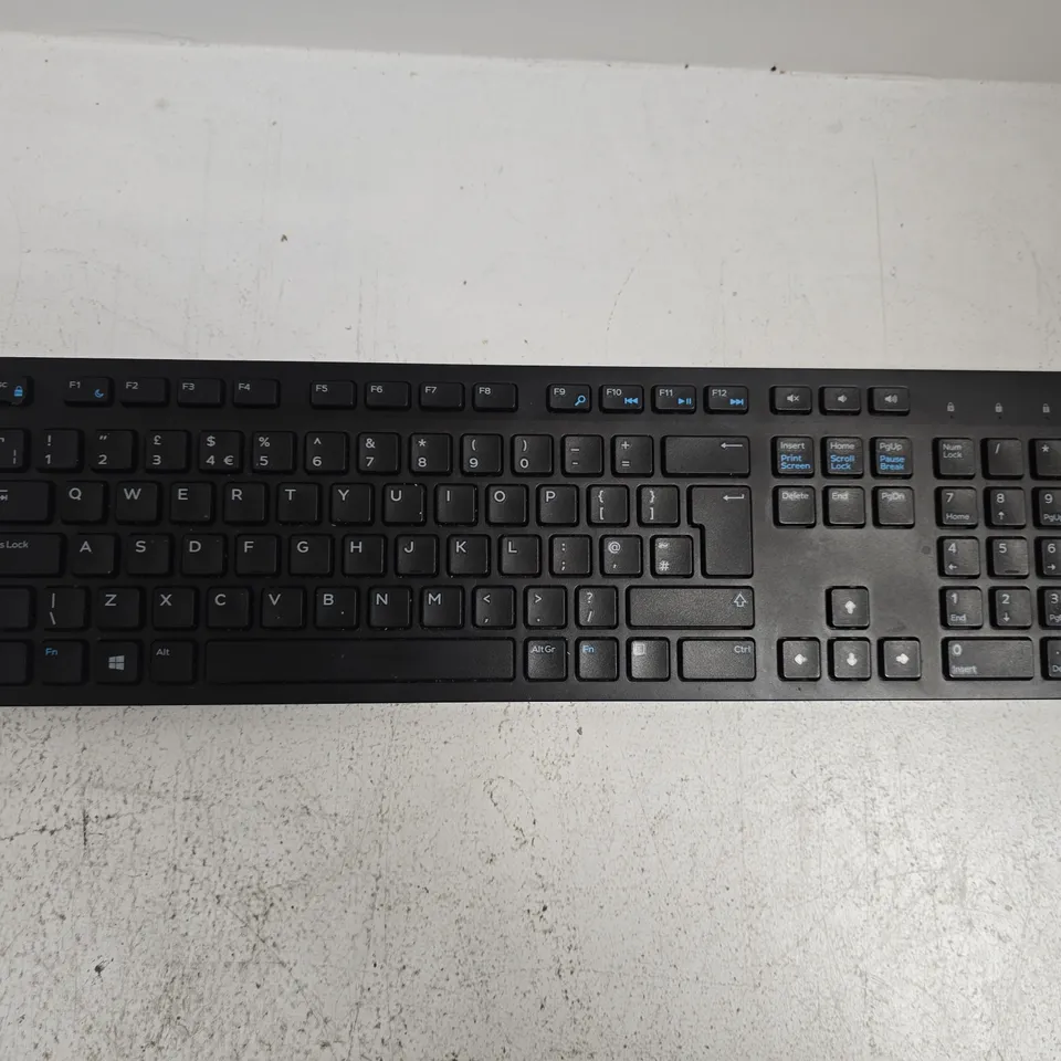 DELL WK636T SLIM WIRELESS KEYBOARD IN BLACK