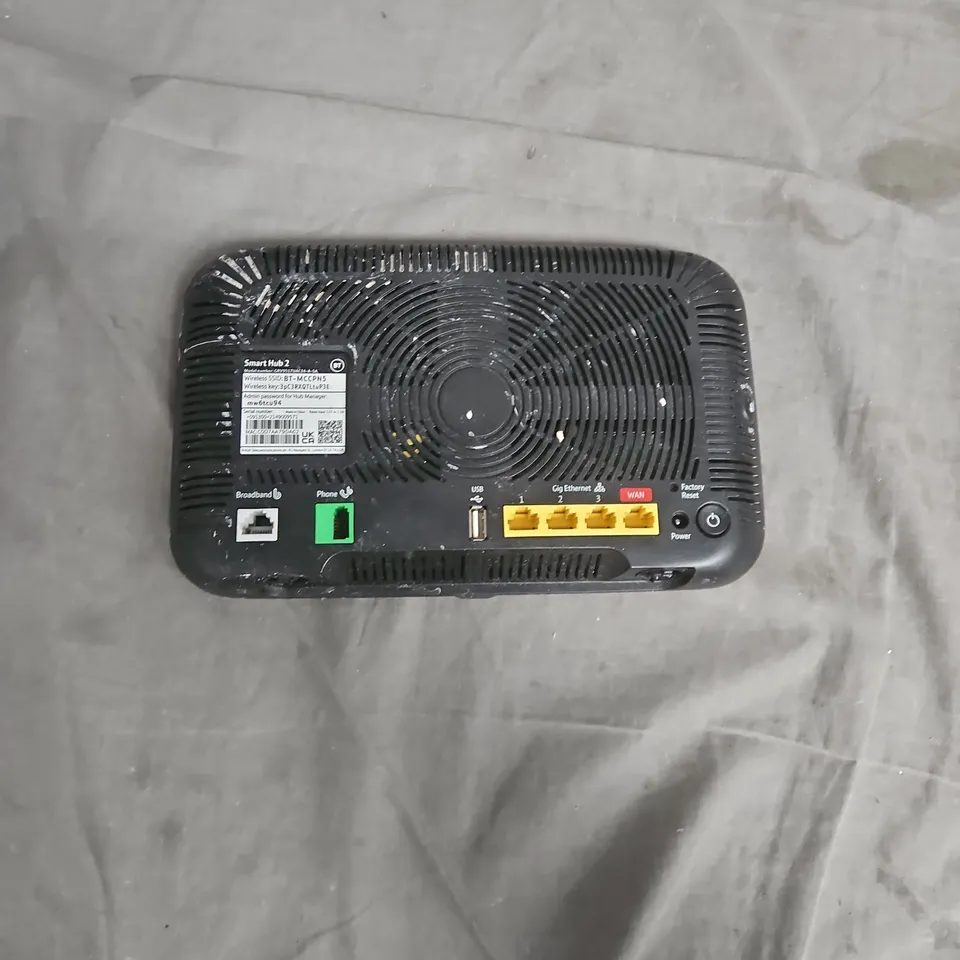 BT Smart Hub 2 Broadband Router – Black