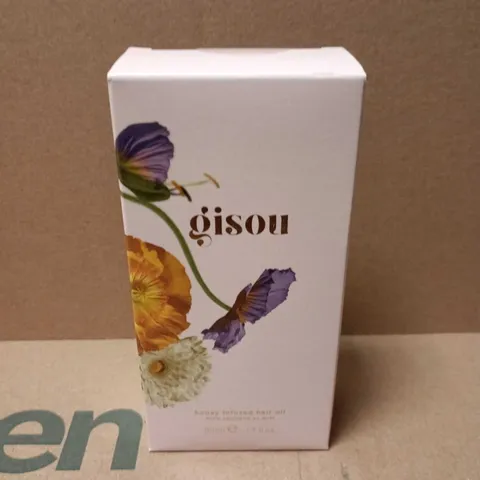 BOXED AND SEALED GISOU HONEY INFUSED HAIR OIL (50ML)