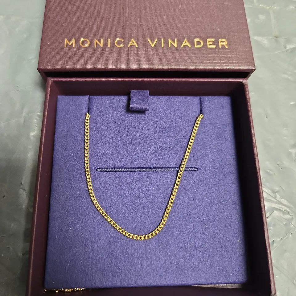 MONICA VINADER GOLD-TONE CHAIN NECKLACE