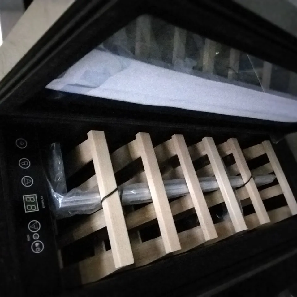 30CM SLIM WINE COOLER STAINLESS STEEL (BROKEN GLASS)
