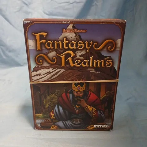 FANTASY REALMS – WIZKIDS BOARD GAME BY BRUCE GLASSCO