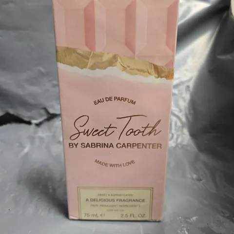 BOXED AND SEALED SWEET TOOTH BY SABRINA CARPENTER 75ML EAU DE PARFUM