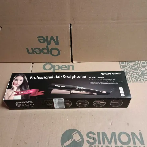 WAVY CHIC PROFESSIONAL HAIR STRAIGHTENER – MODEL V-888