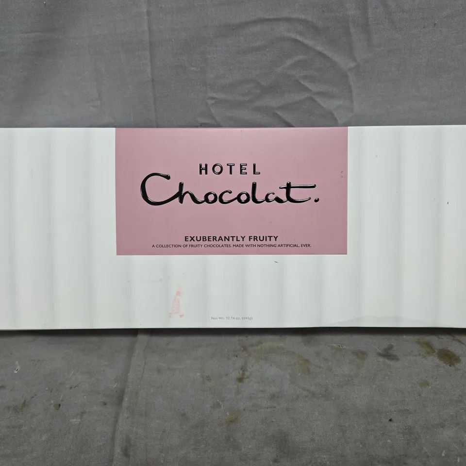 HOTEL CHOCOLAT EXUBERANTLY FRUITY SELECTION BOX