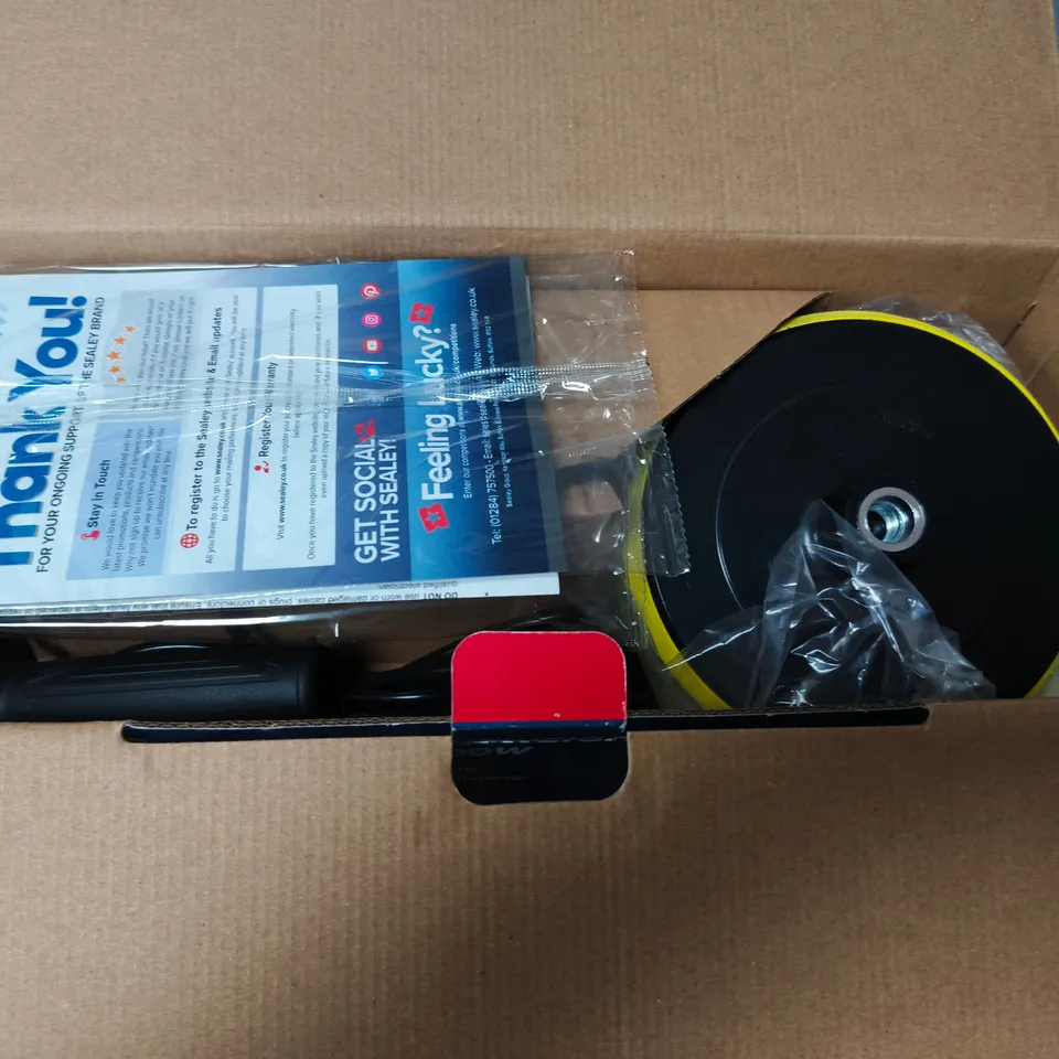 SEALEY 180MM LIGHTWEIGHT POLISHER 1100W – MODEL ER1700, BOXED