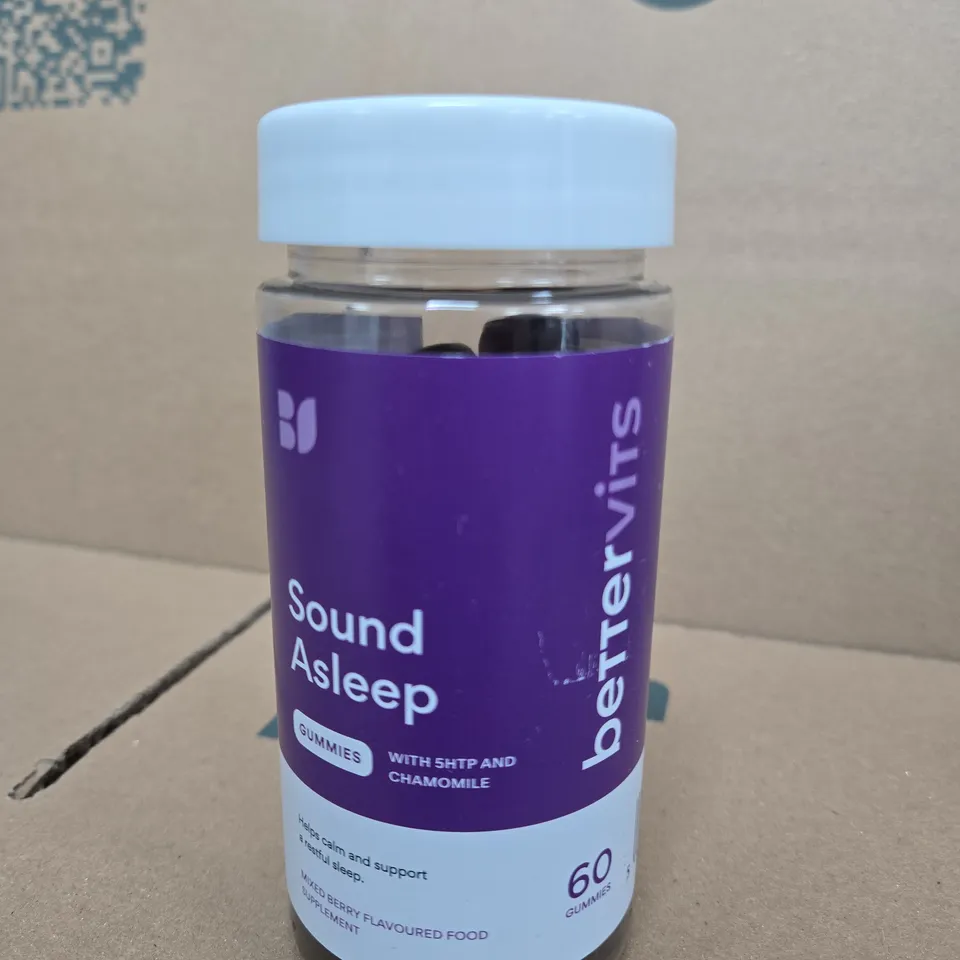 SOUND ASLEEP GUMMIES WITH 5-HTP & CHAMOMILE – 60 GUMMIES