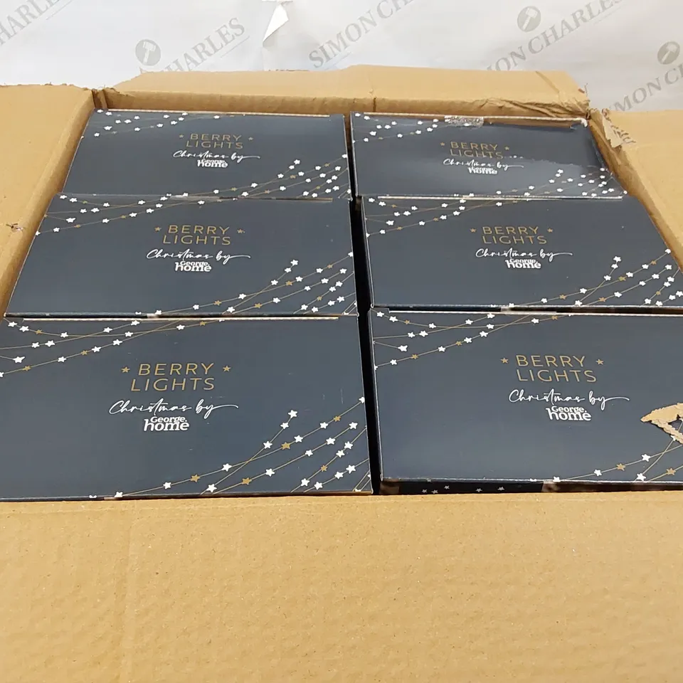 BOX OF APPROXIMATELY 12X BOXED 180 LED BERRY LIGHTS (1 BOX)