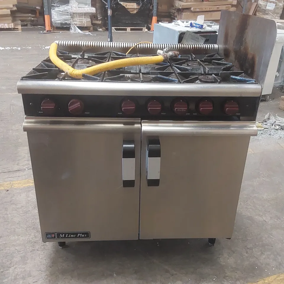 MOORWOOD VULCAN ML90R COMMERCIAL 6 BURNER RANGE