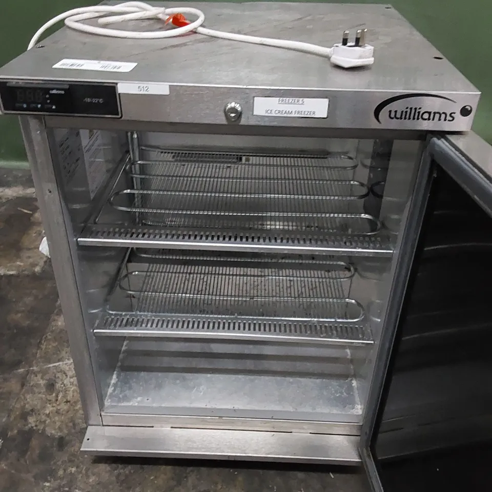 WILLIAMS LA135SA R290-R1 UNDER-COUNTER FREEZER