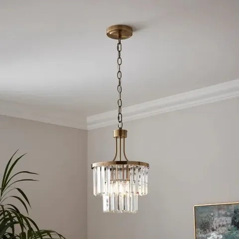 BOXED AUDRA ADJUSTABLE PENDANT LIGHT