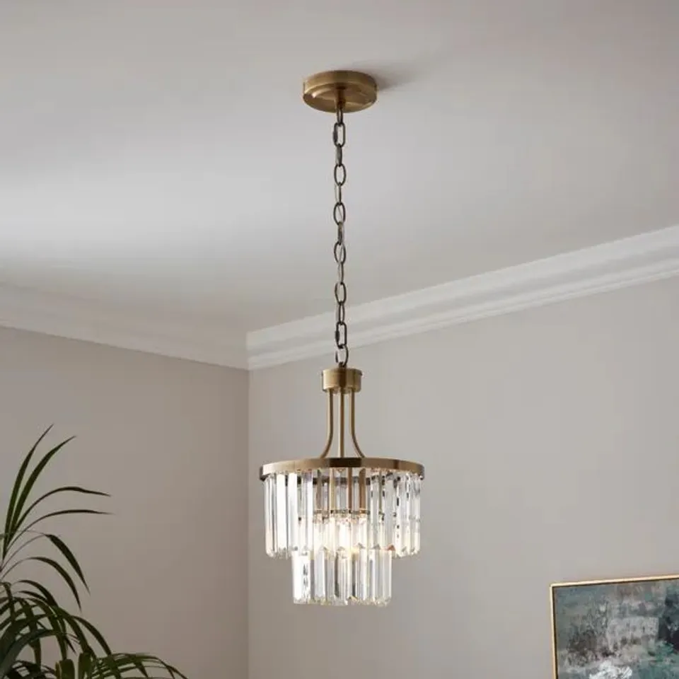 BOXED AUDRA ADJUSTABLE PENDANT LIGHT