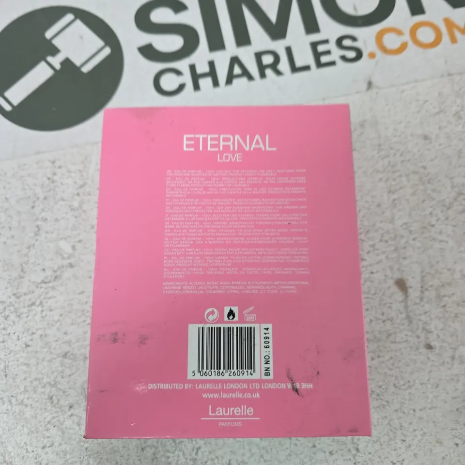 LAURELLE ETERNAL LOVE POUR FEMME EAU DE PARFUM 100ML – PINK BOX