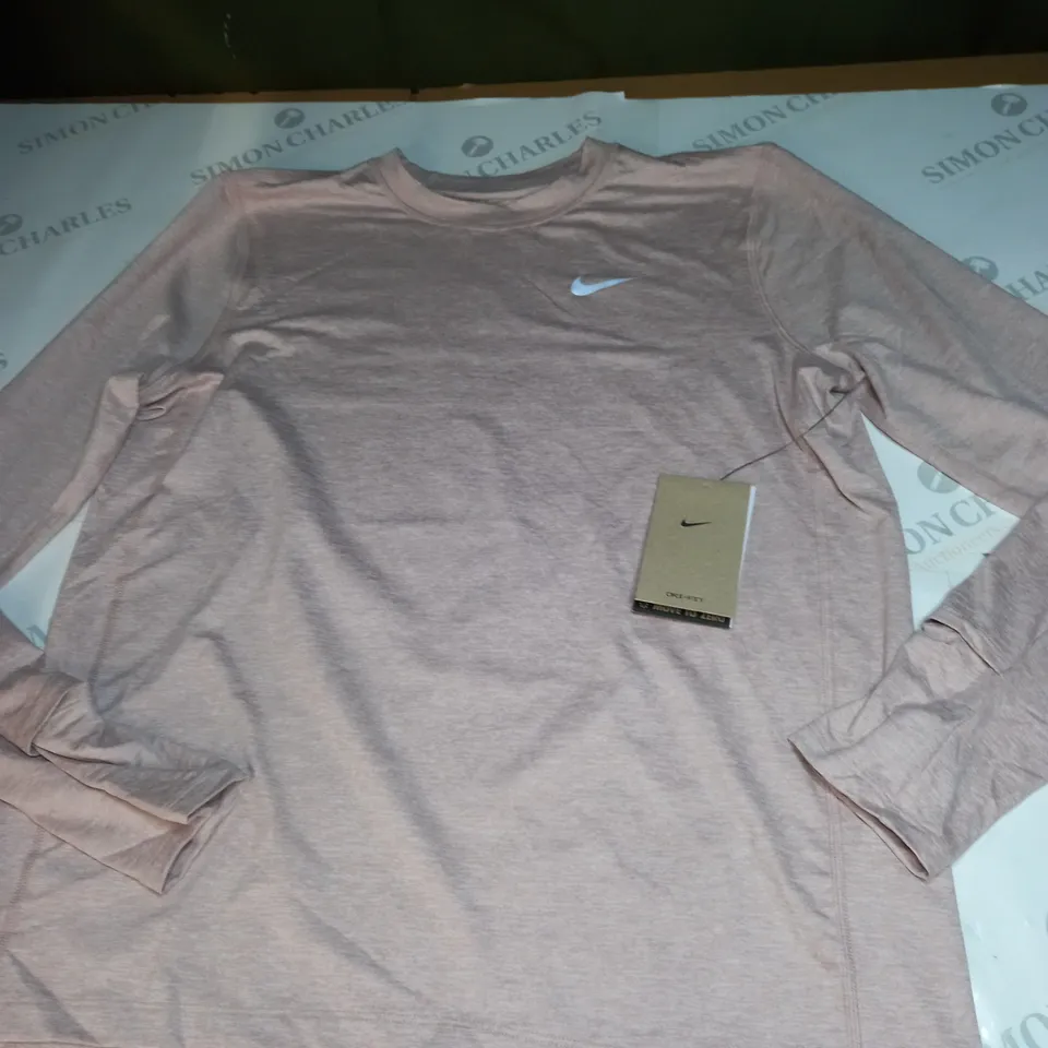 NIKE LONG SLEEVED RUNNING SHIRT SIZE M