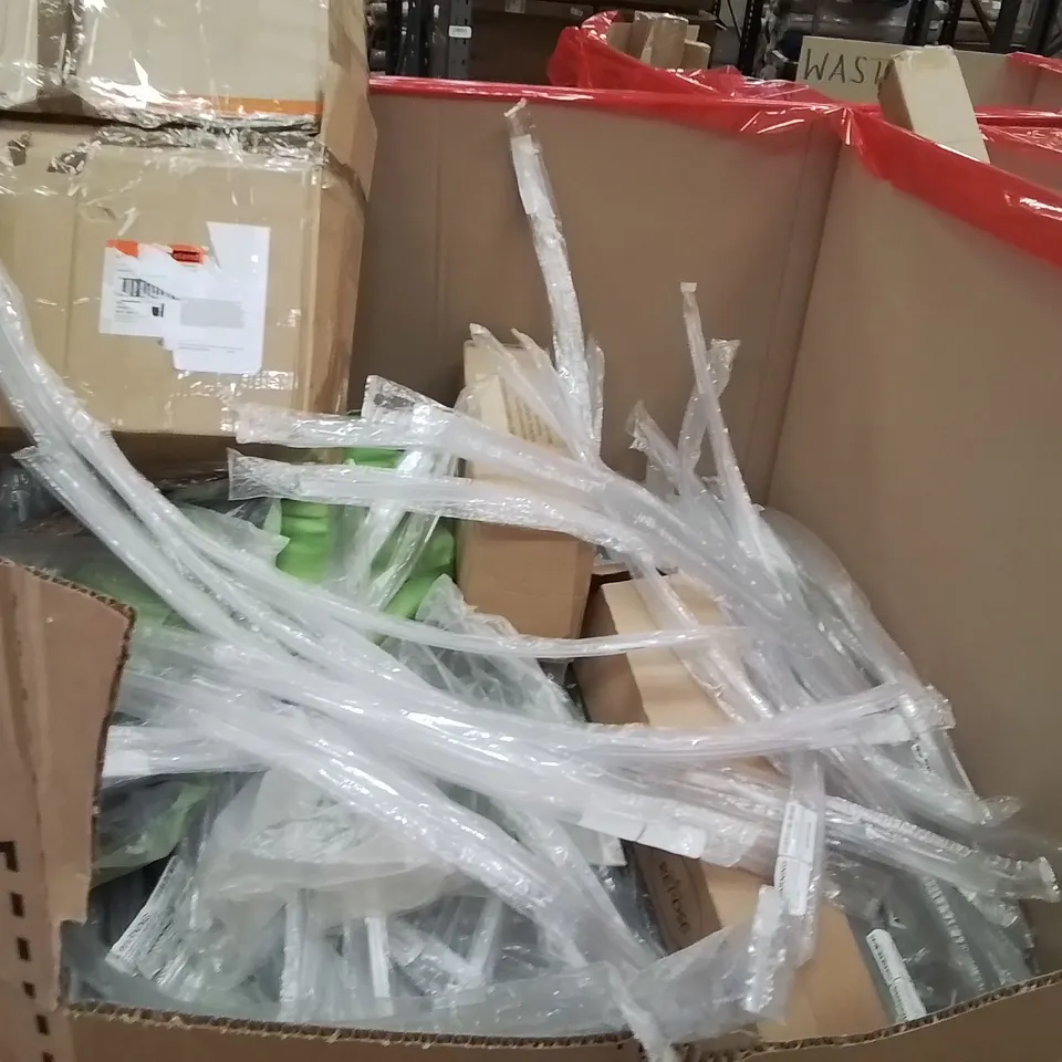 PALLET OF ASSORTED HOUSEHOLD GOODS AND PRODUCTS TO INCLUDE;AREA RUG,AB MACHINE 
