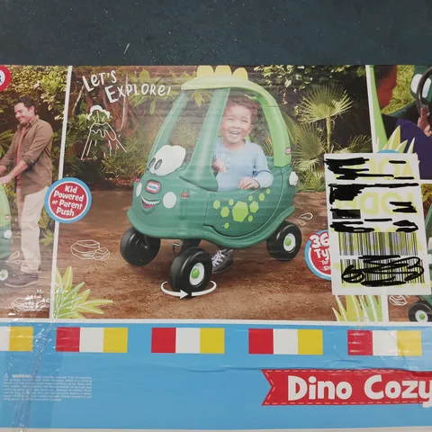 LITTLE TIKES COZY COUPE DINO - COLLECTION ONLY 