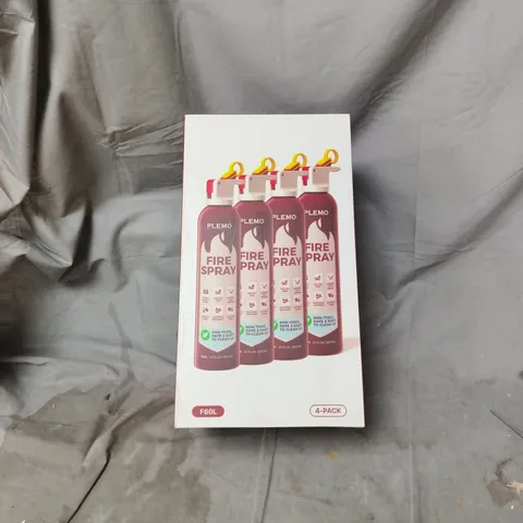 PLEMO FIRE SPRAY – 4-PACK (F60L)
