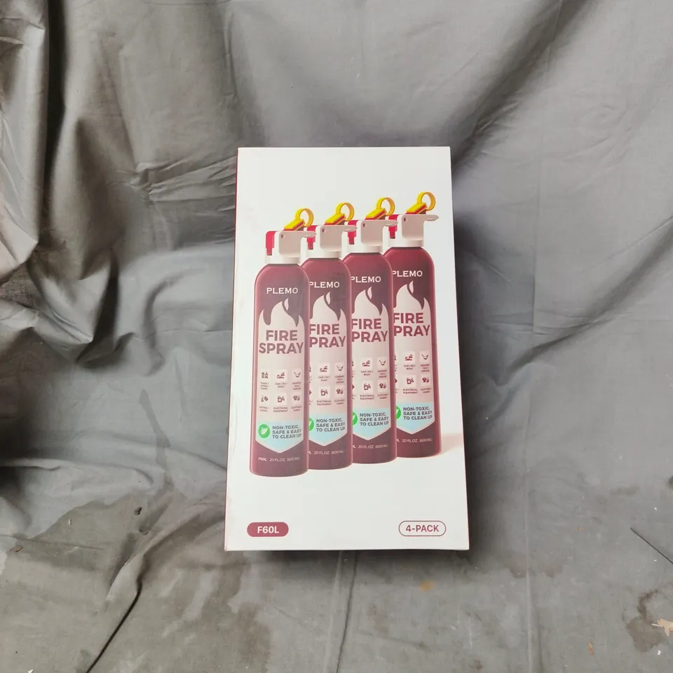 PLEMO FIRE SPRAY – 4-PACK (F60L)
