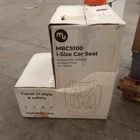 BOXED MYBABIIE MBCS100 I-SIZE CAR SEAT
