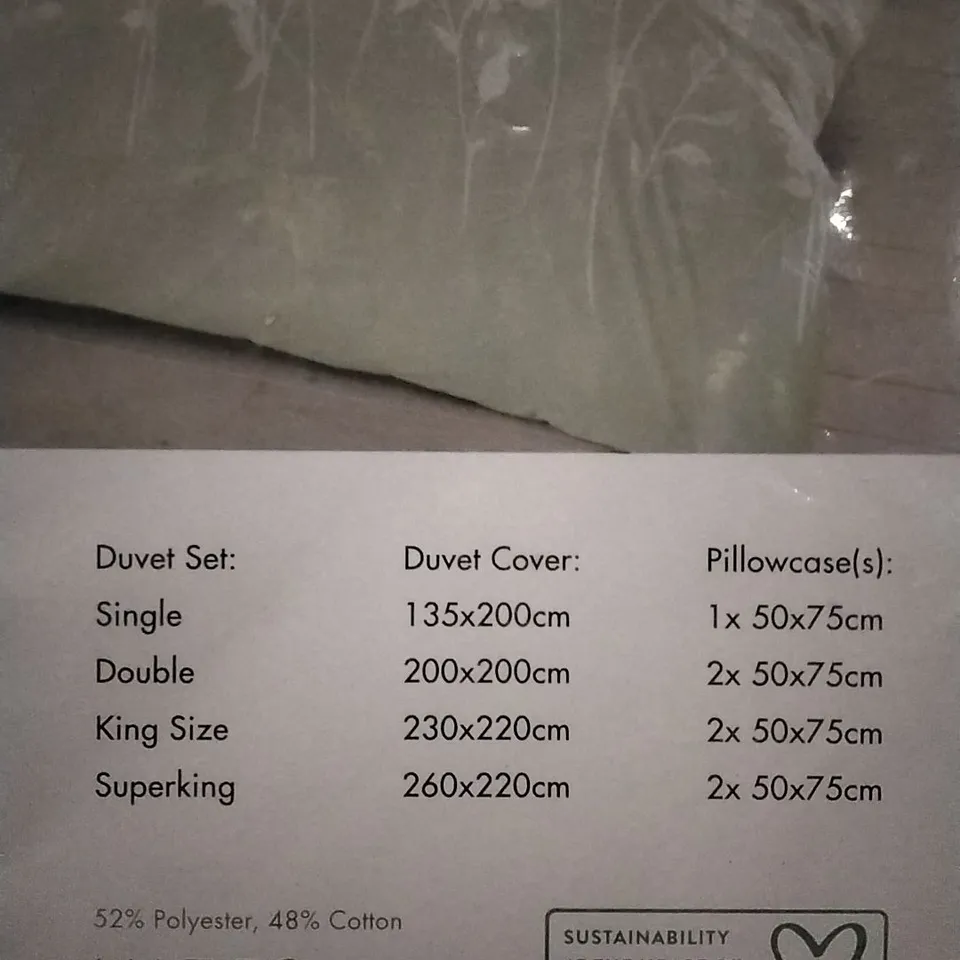 BAGGED CATHERINE LANSFIELD SUPERKING DUVET SET