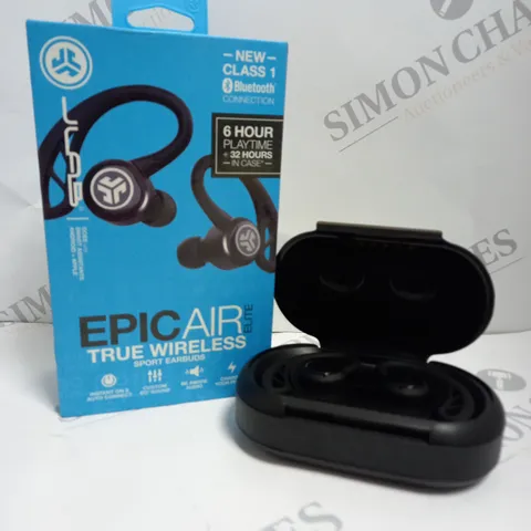 BOXED JLAB EPIC AIR TRUE WIRELESS SPORT EARPHONES