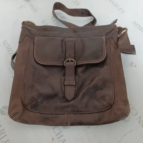 HOBBS LONDON BROWN LEATHER BAG