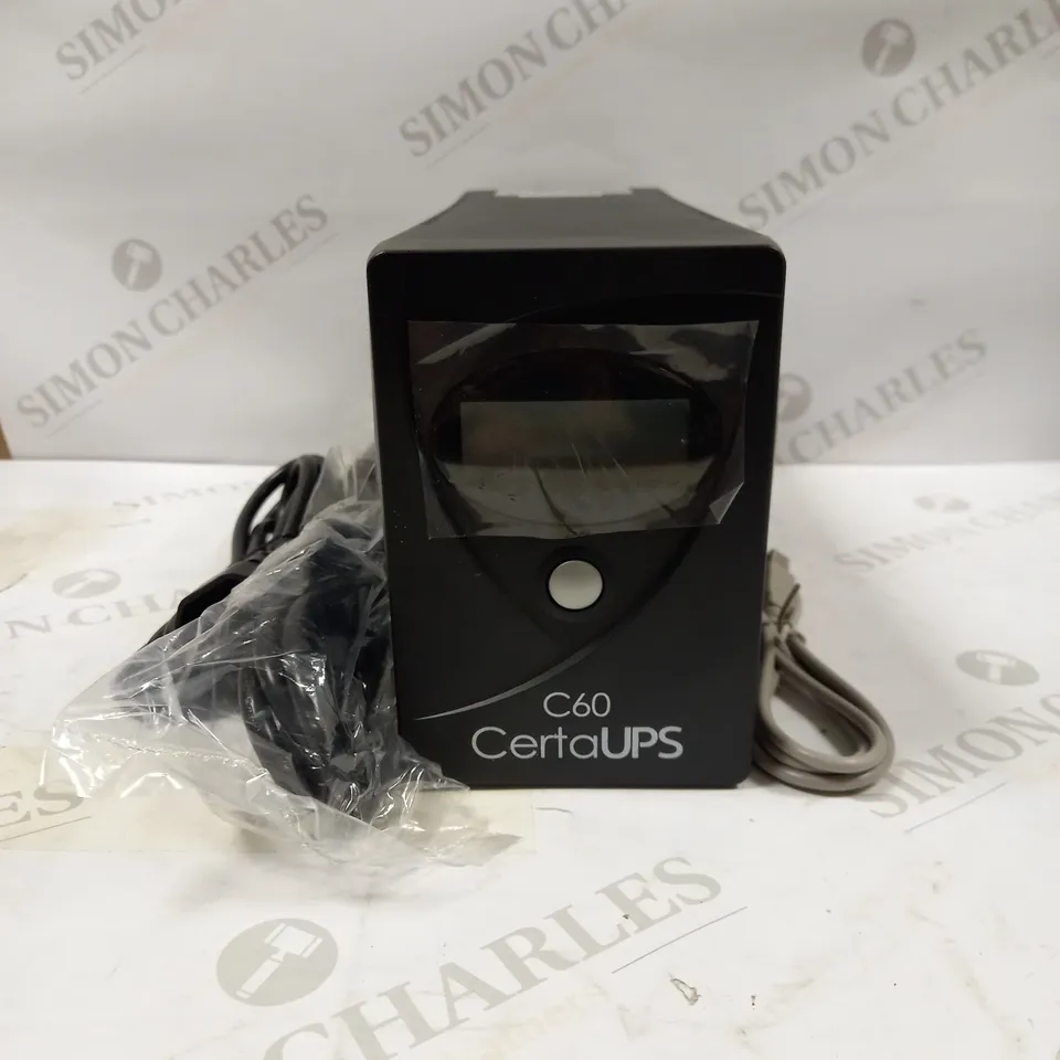 THE C60 SERIES POWER RATING 800VA