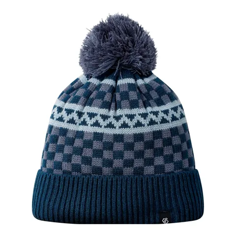 BRAND NEW DARE 2B MEN'S POM BOBBLE HAT IN MOONLIGHT DENIM