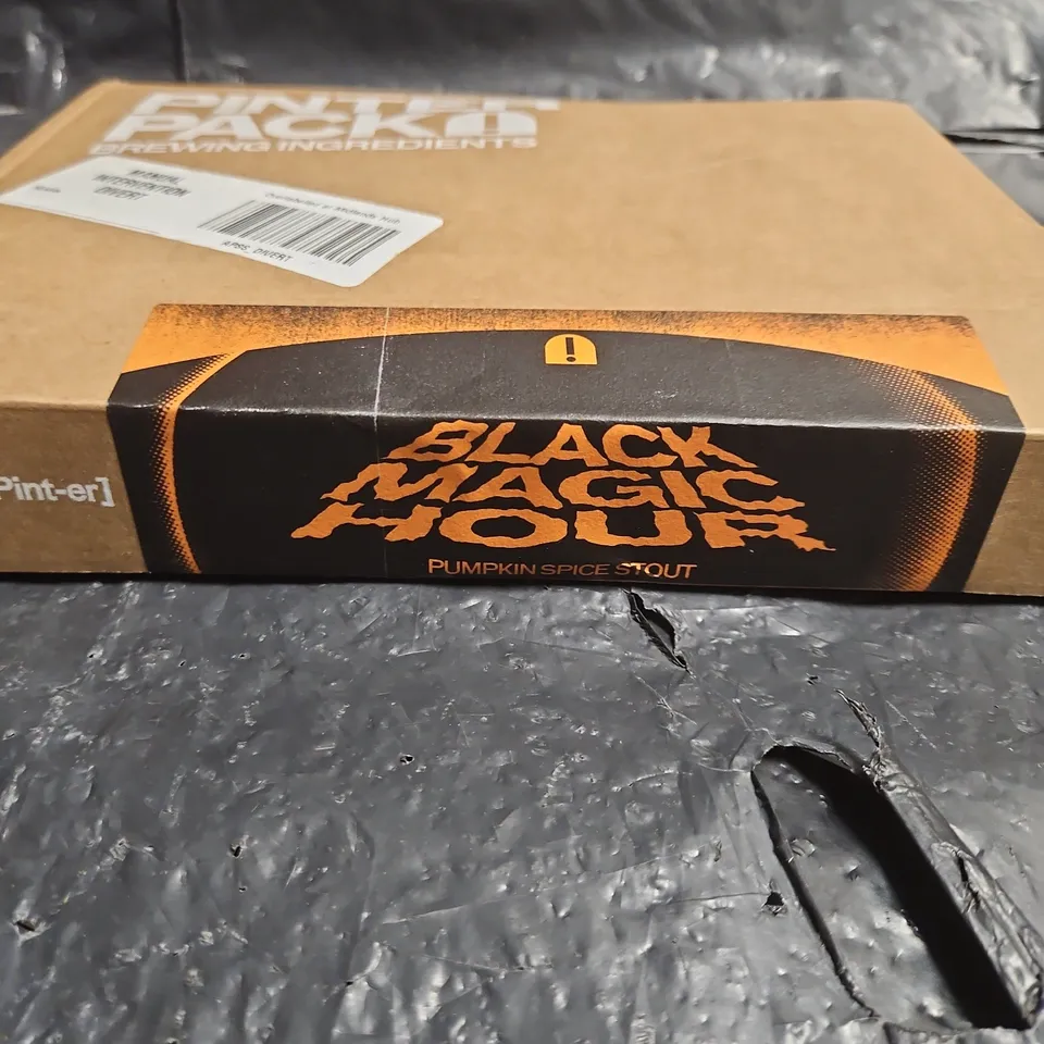 PINTER PACK! BREWING INGREDIENTS - BLACK MAGIC HOUR PUMPKIN SPICE STOUT HOMEBREW KIT