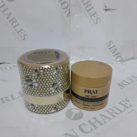 BOXED PRAI 24K GOLD WRINKLE REPAIR CRΓME