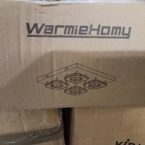 BOXED WARMIEHOMY CEILING LAMP - CHROME